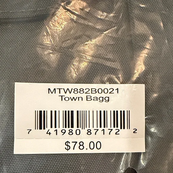 Baggallini Charcoal Town Bagg Crossbody Bag/NWT - Picture 6 of 12